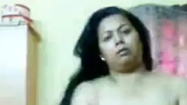 Busty marathi aunty big boobs selfie video