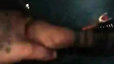 Playing with lover’s dick
