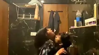 Horny girl’s xxx mms of riding a dick in the bathroom