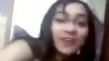 Sexy Desi girl nude MMS selfie video