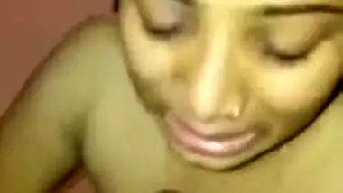 Man penetrates Desi stepsister's mouth in XXX first-person MMS video