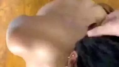 Horny Desi Girl Latest Exclusive Viral Video Ft Full NUDE Giving BJ pissing slapped