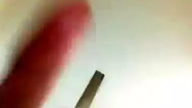 Bhabhi making selfie of devar sucking sexy boobs