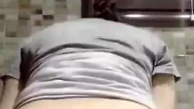 Bald pussy Indian girl fingering and big ass show