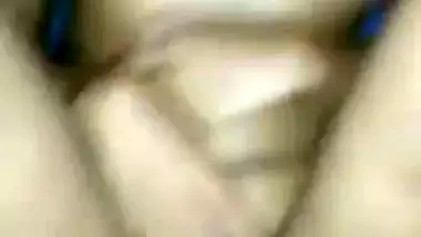 Village girlfriend tight pussy fucking in FSI sex