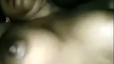Bubbly boobed desi riding sex