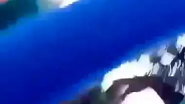 Outdoor sexy bf video of a hijabi girl with her lover