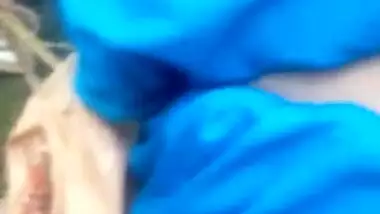 Dehati aunty showing asshole to her secret lover