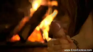 Amazingly Sensual Brunette MILF Blows