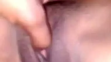 Horny desi wife pussy rubbing and fingering till wet by hubby