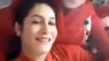 Arab Lesbians Making out and Smoking