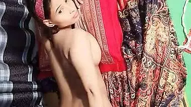 Beautiful Desi girl fucked doggy style