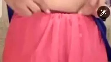 Chubby Desi Maal exposes her big XXX melons and cock-hungry pussy