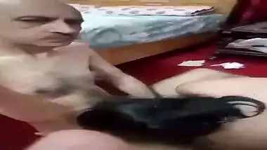 Desi old guy with aunty album 3