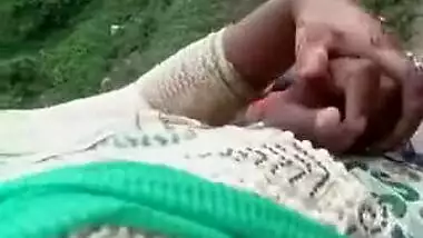 Tamil girl boobs pressed hard by bf outdoors