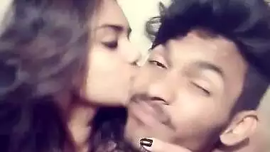 Romance and boobs pressing