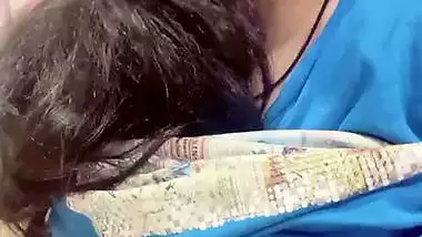 Girlfriend in glasses showing big boobs viral MMS