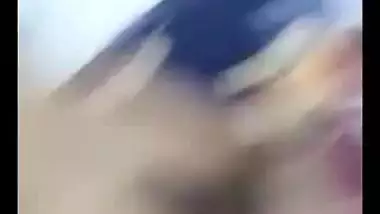 Sexy Girl showing her long big boobs