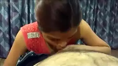 Sexy Tamil TV Anchor’s Hot Blowjob