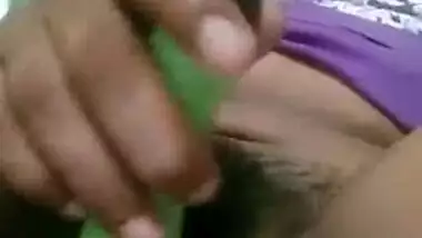 Indian brinjal sex toy masturbation