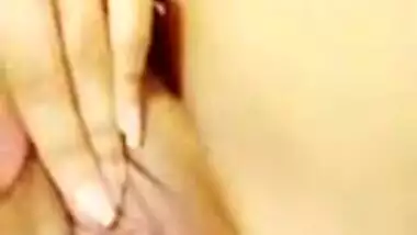 Beautiful Desi Horny Girl Sucking Own Boobies and Showing Pussy