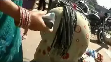 Mature Indian bend over Street Booty