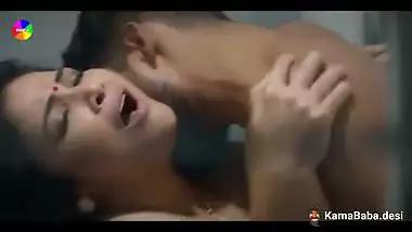 Busty Punjabi MIL tempting romantic blue film