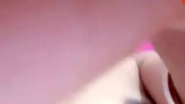 Beautiful Indian wife video call with her bestie boyfriend