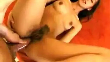 Pretty NCR Babe Masturbating On The Floor Using A Dildo