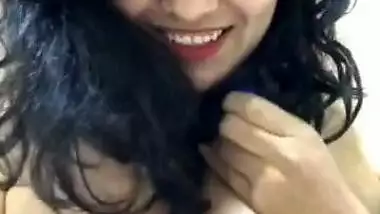 Beautiful big boobed desi girl selfie
