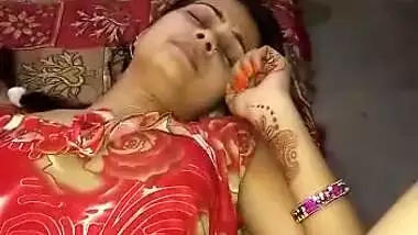 Newly married village girls pussy