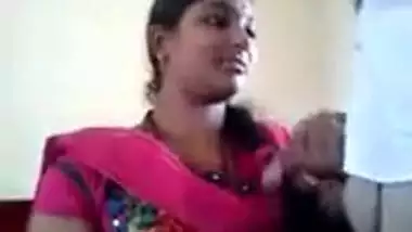 Handjob during working hours