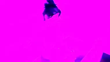 TS Chanel Noir Playing and Cumming in The Bath