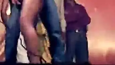 North Indian village record dance showing nude dance