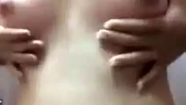 Desi teen gets naked and exposes small boobies in XXX porn video