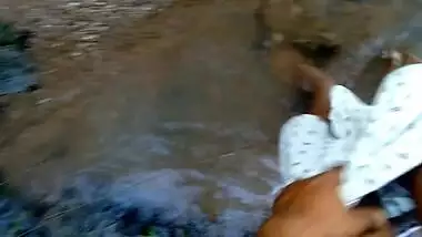 Wife Friend Hard Fucked By Me In Forest Near River During Outdooor Orgy