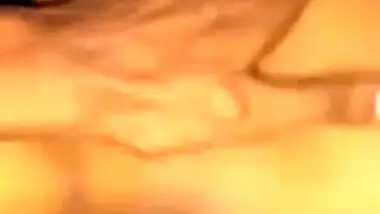 Excited Indian man during chudai touches XXX tits of naked girlfriend