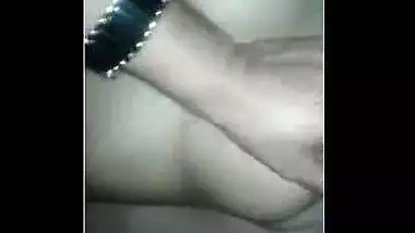 Enjoying the beautiful boobs of a desi housewife