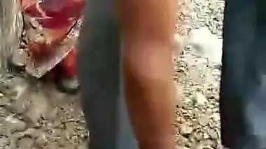 Caught desi couple on fucking time