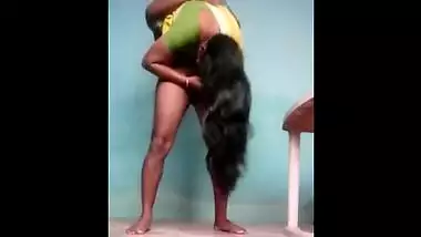 Voluptuous Mallu Wife enjoys Standing69 with...
