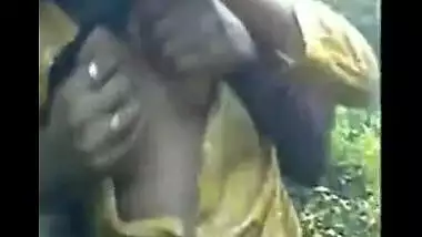 Desi outdoor sex scandal of village college girl Madhu