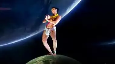 Bodypainted wownudedance