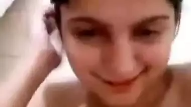 Beautiful Pakstanii girl showing