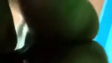 Busty MILF records nude sex with house owner