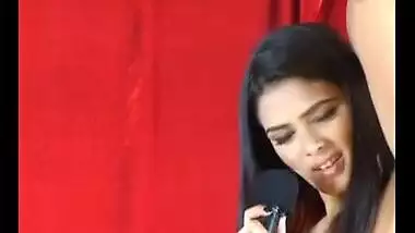 Nude Indian Model Dancing And Singing On Stage