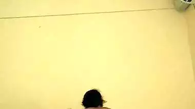 Man enjoys Kerala sex with a big ass milf in the doggy style