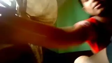 Tricky Indian boy with erect XXX cock wants GF to stroke it gently