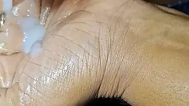 Tamil wife oil massage to cock