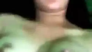 Busty Desi XXX babe takes nude video for her horny lover