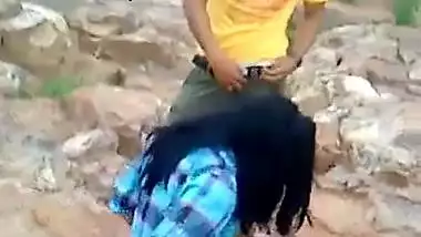 Sexy Nepali Girl Caught Having Sex In Mountain